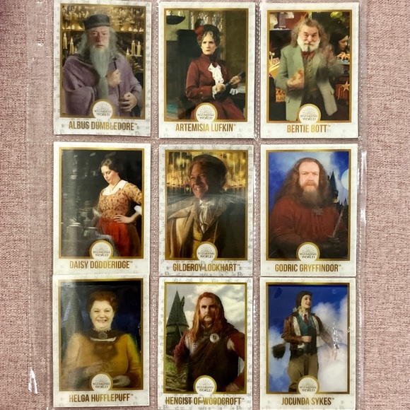 Wizarding World Of Harry Potter Other - Set of 11 Lenticular HP Wizard Cards
